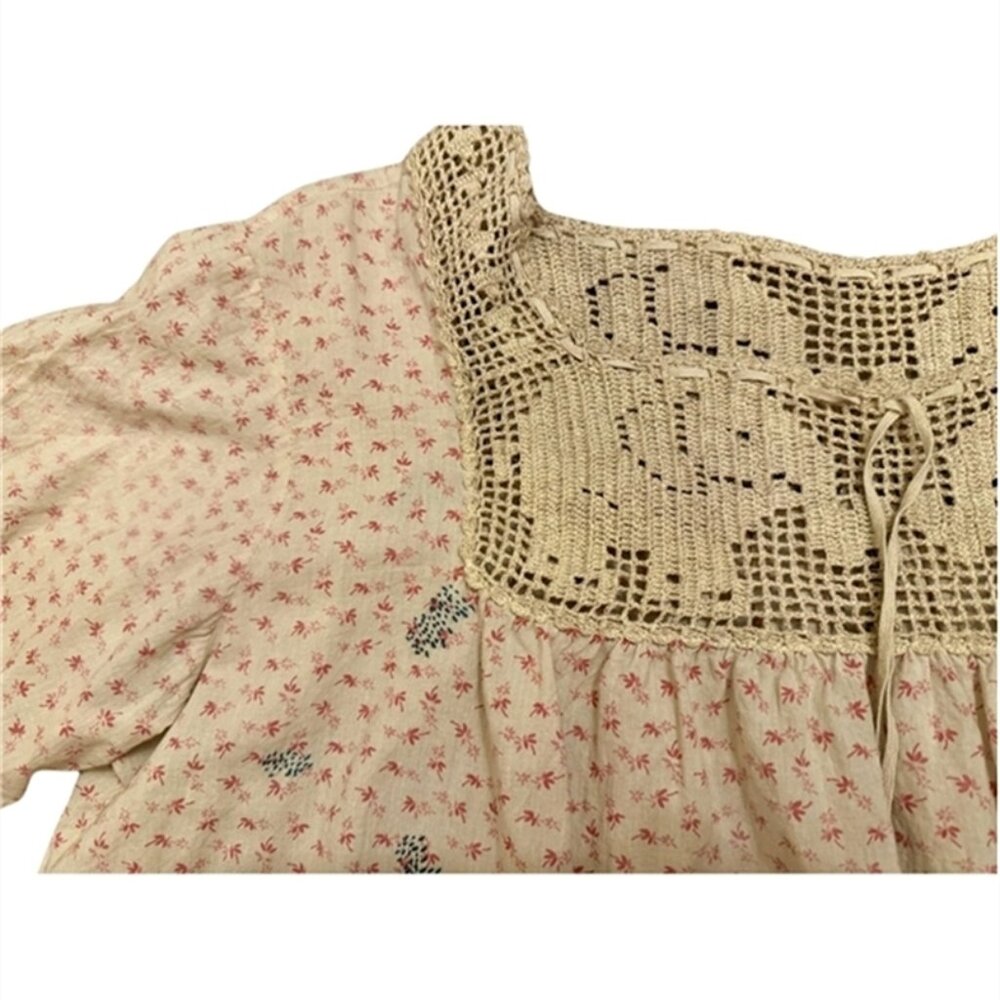 RARE RARE Magnolia Pearl Eula Blouse with Elephant Yoke - Picture 3 of 6